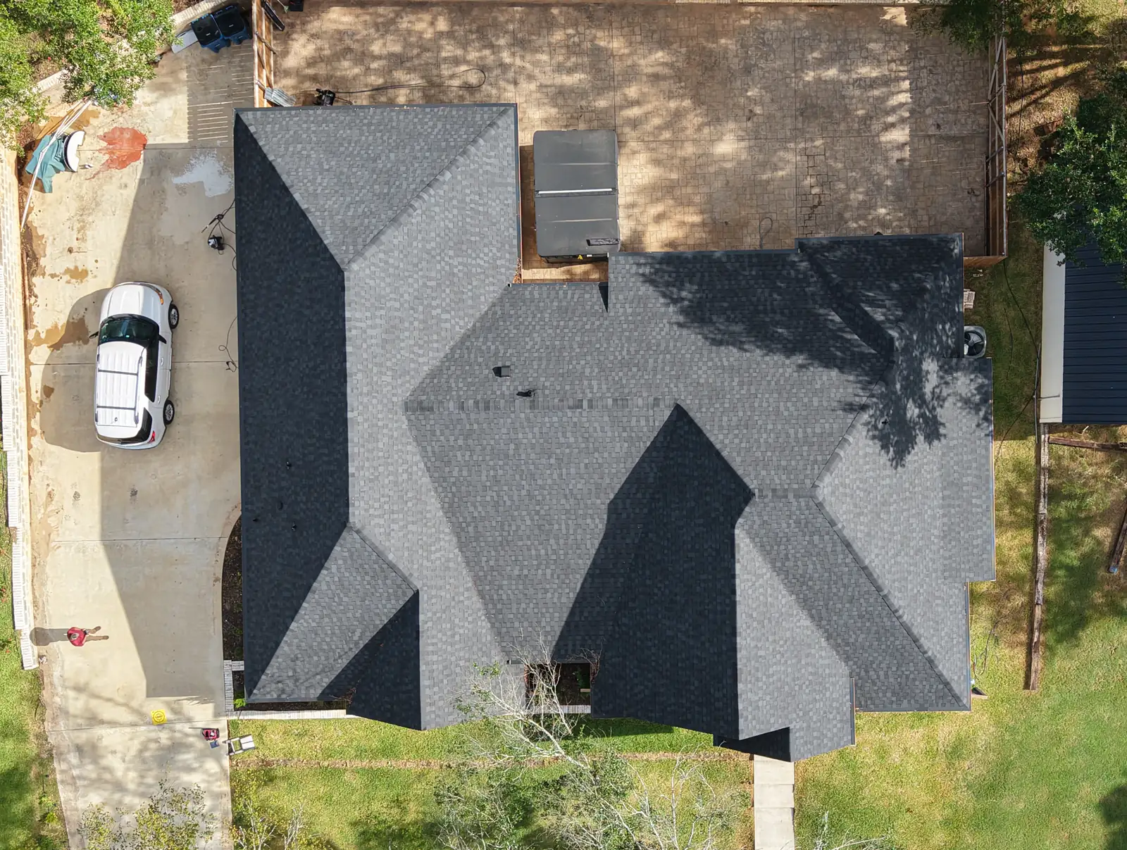 Roof & Exterior diagram — Cardinal Home Inspections education